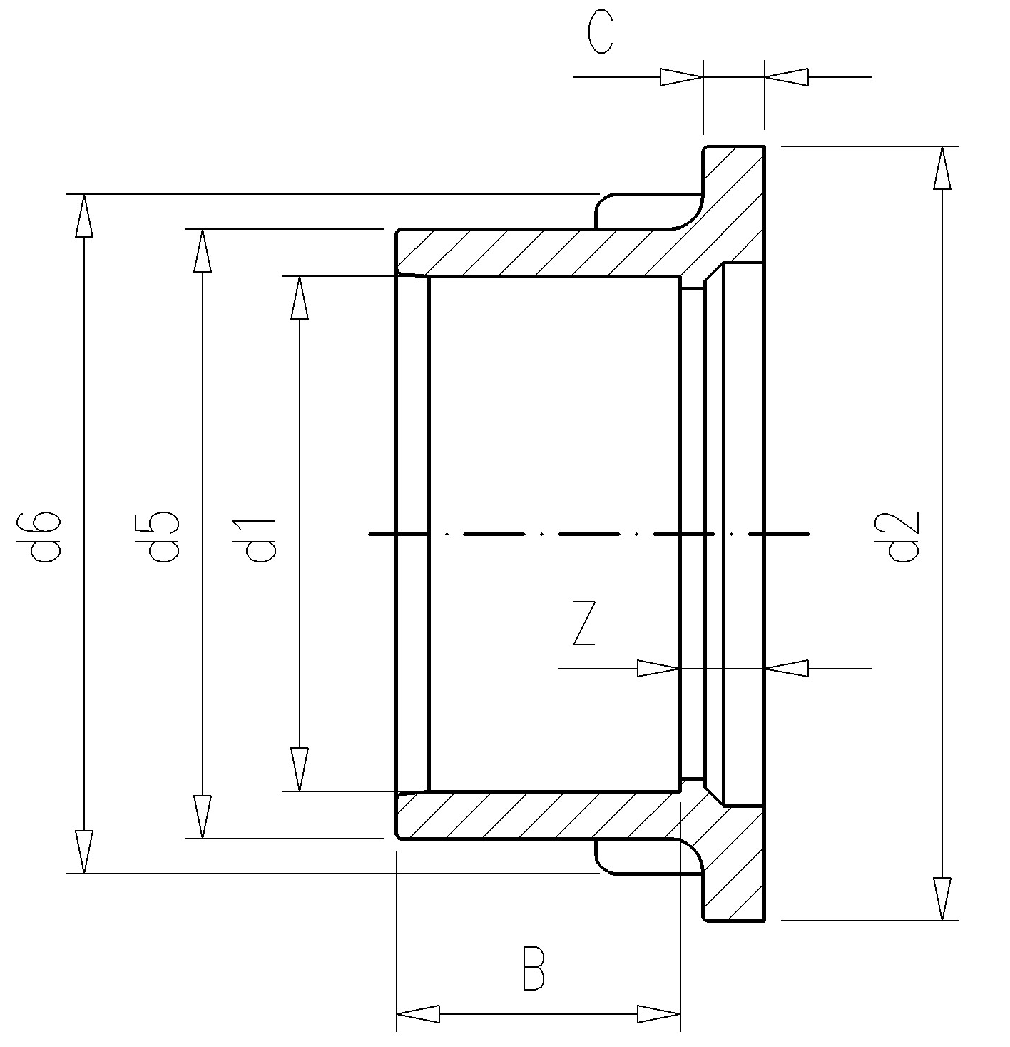 3.72 Фланцевый адаптер PVC-U переходный
