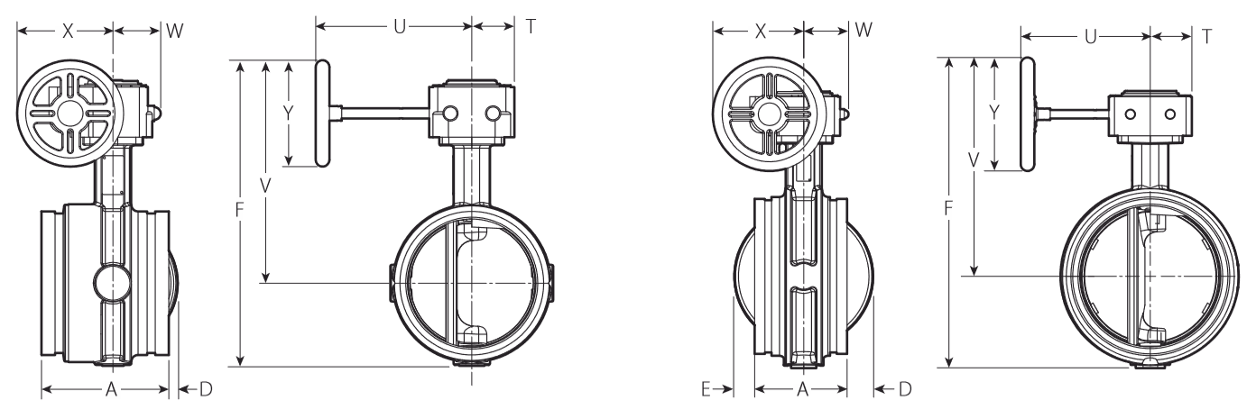 Запорный клапан тип 761 Victaulic