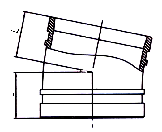 Отвод 11* БРС