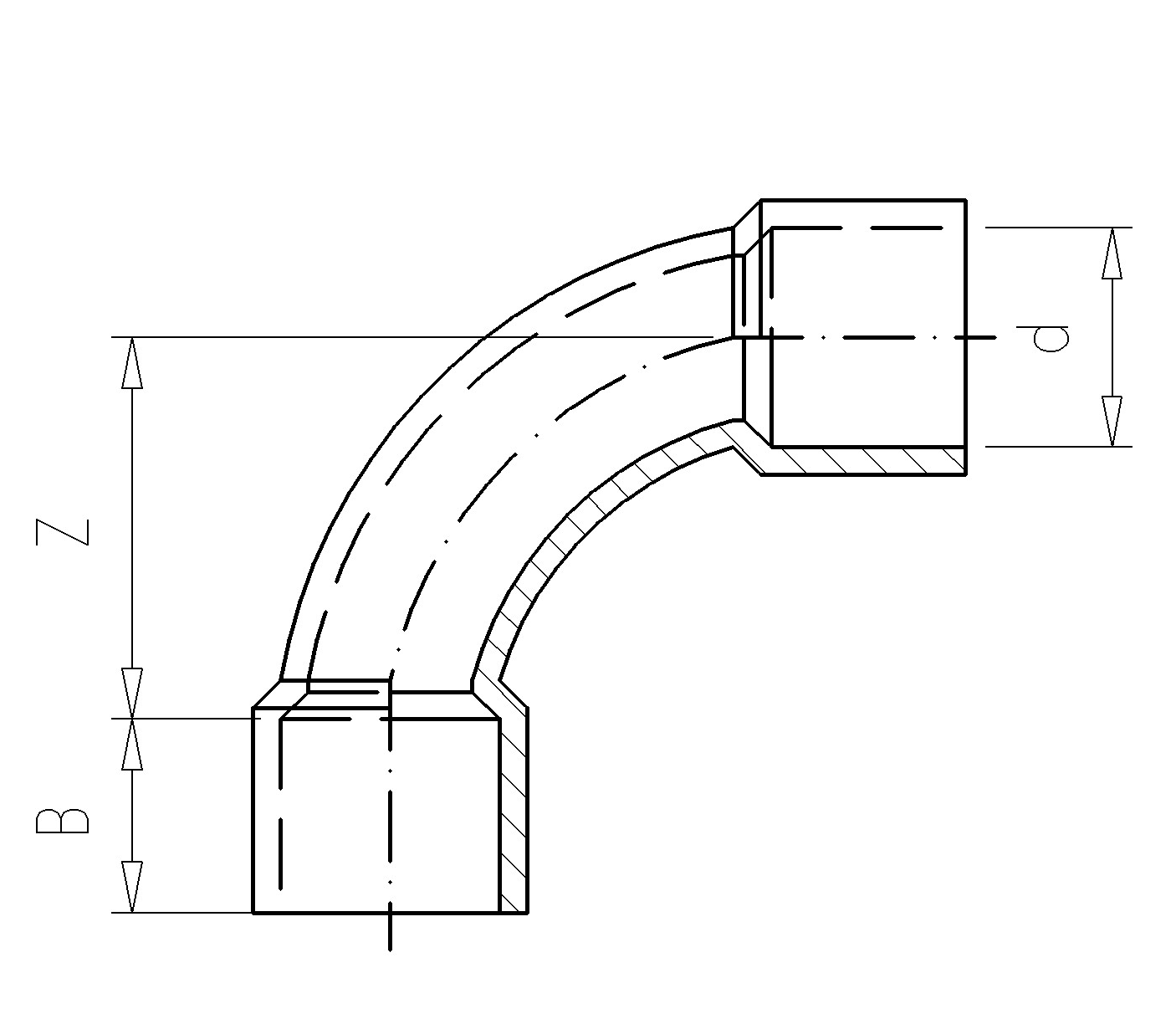 2.20 Отвод 90° PVC-U